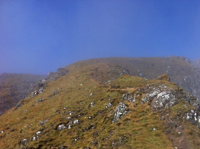 Beinn Sgritheall summit area. Photo Colin Lamont